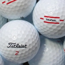 100 Balles De Golf Titleist TruFeel AAA/AAAA Qualité Lakeballs Tru Feel Golf