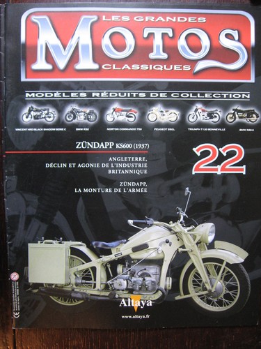 Fascicule motos classiques - 22,