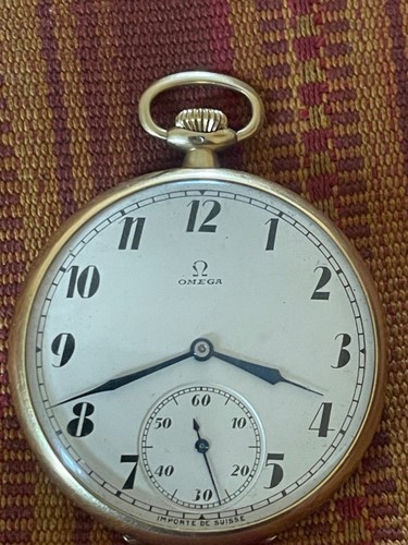 Omega montre gousset col - montre,