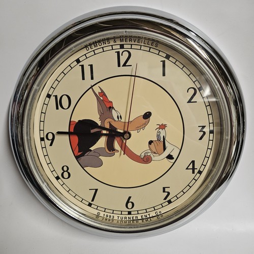 Rare horloge mural - tex, avery