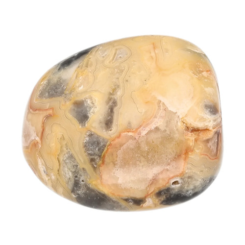 Pierre roulée agate crazy - roulée, en