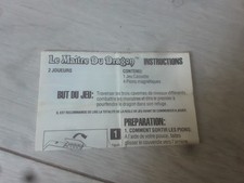 Vintage MB Board Game Smart 1988 NOTE Instruction The Dragon Master 