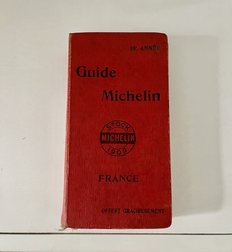 Ancien guide michelin 1909 - ancien,