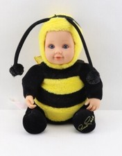 Vintage Anne Geddes Baby Bee Plush Doll, Bee Doll, Bee Plush