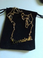 Collier/ Ras Le Cou Prénom