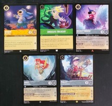 Disney Lorcana - Ursula's Return - Base Singles 1-204 You Pick the Card