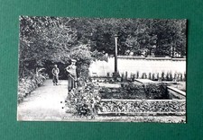 Old postcard Belgium boarding school Ursulines in Thildonck Wespelaer greenhouse garden gardener