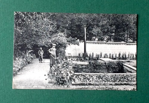 Old postcard belgium boarding - old,