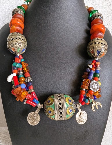 Collier berbère marocain - collier,