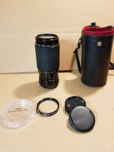 Sigma zoom lens 5 - zoom, 5.6