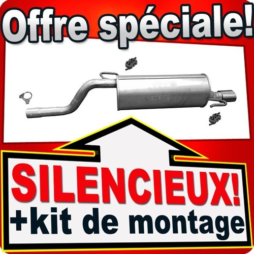 Silencieux arriere pour alfa - silencieux,