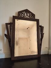 Miroir Art-Déco en fer forgé