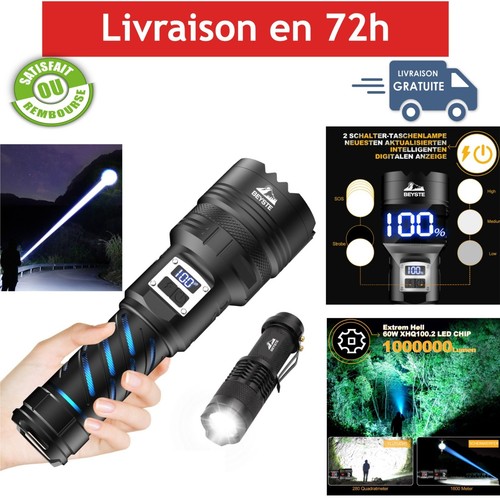 Lampe torche led - lampe, rechargeable
