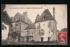 Old postcard Arrou, Château de Bois-Besnard 