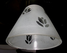 Tulipe abat jour suspension en