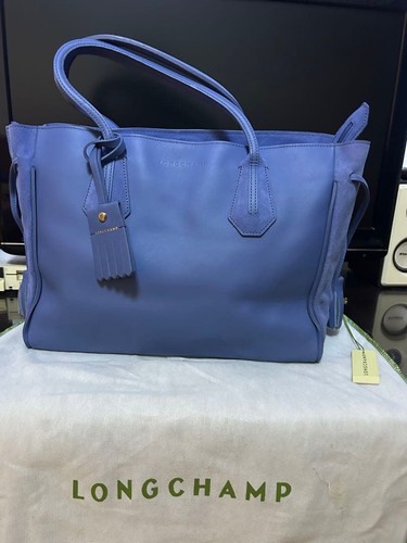 Longchamp penelope purple tote - penelope,