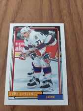 1992 1993 TOPPS HOCKEY JOHN LEBLANC ROOKIES # 88