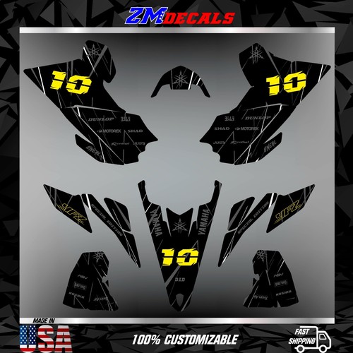 Yamaha yfz 450r graphics kit - 450r,