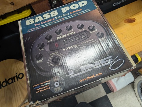 Line bass pod - bass, multi-effect