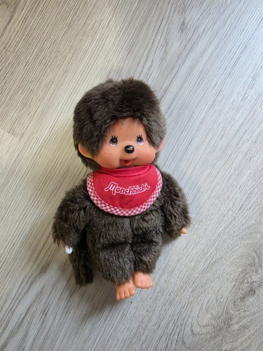 Monchhichi peluche kiki - peluche, marron
