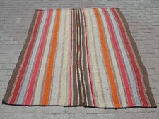 Tapis turc fait main 5 x 7 kilim - tapis pour chambre à coucher