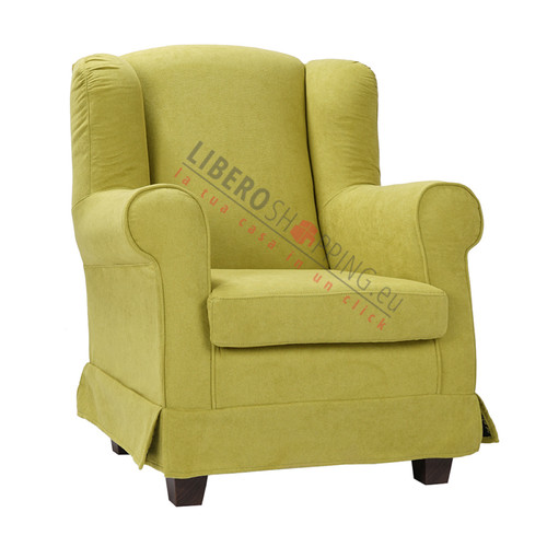 Fauteuil rembourré bergere - bergere, en