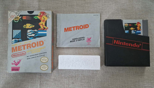 Metroid nintendo nes fah - -,