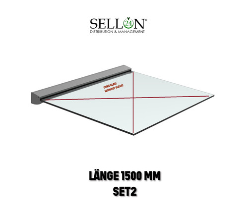 Auvent aluminium pour porte - auvent,