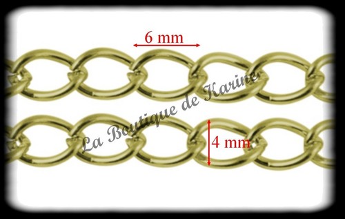 Chaine metal bronze - metal,