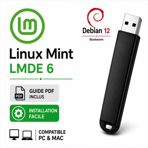 Cle usb linux mint lmde - lmde,