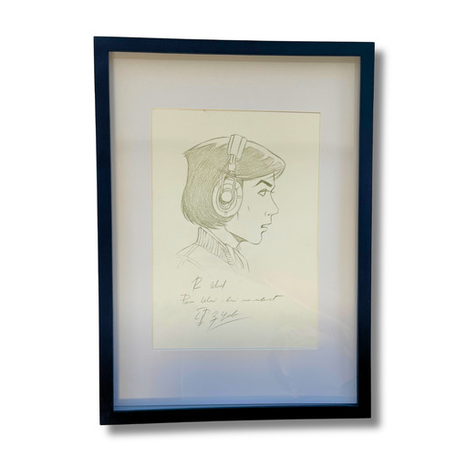 Original dessin yoko tsuno - yoko,