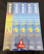 Lot de 5 cassettes vierges