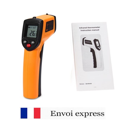 Thermomètre laser infrarouge - thermomètre,
