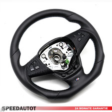 le volant plat en cuir BMW E70
