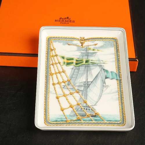 Assiette rectangulaire hermès - assiette,