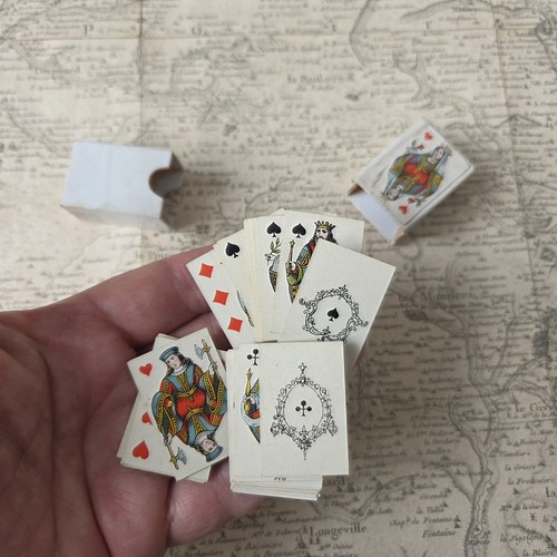 Jeu cartes jouer - a, ancien