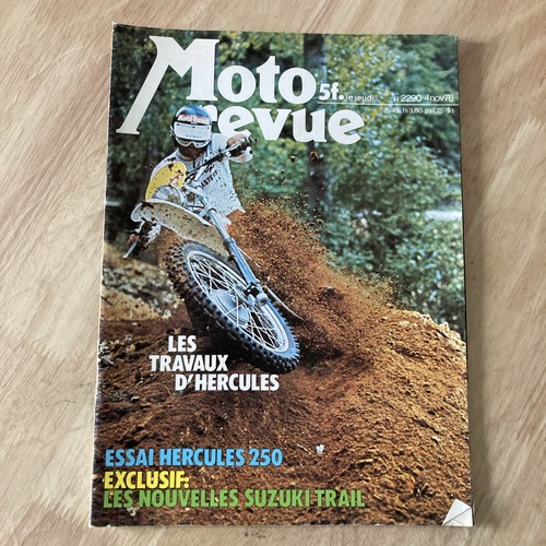 Magazine moto revue 1976 - revue,