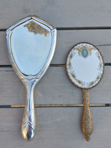 Miroirs main anciens - main,