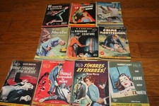 lot de 10  romans policiers