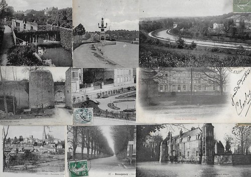Lot cartes postales - de,