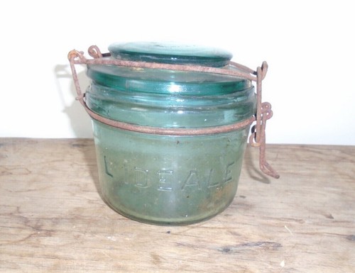 Ancien bocal ideale verre - bocal, l'ideale