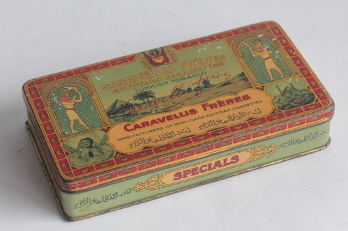 Boîte cigarettes tôle - à,