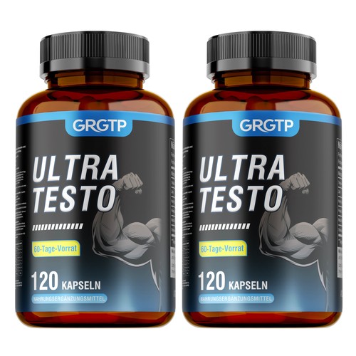 Ultra testo capsule - capsule, mit