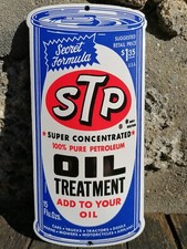 Plaque émaillée Bidon STP