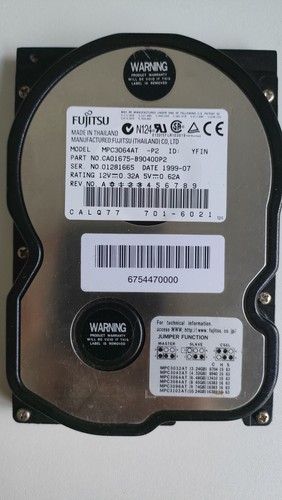 Fujitsu mpc3064at disque dur - -,