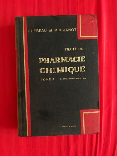 Traité pharmacie chimique - de,