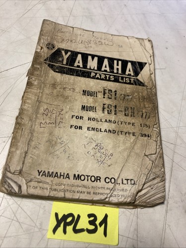 Yamaha fs1 fizzy - fs1, fs1-dx