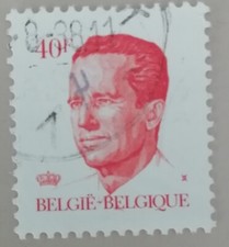 TIMBRE BELGIQUE BELGIE ROI