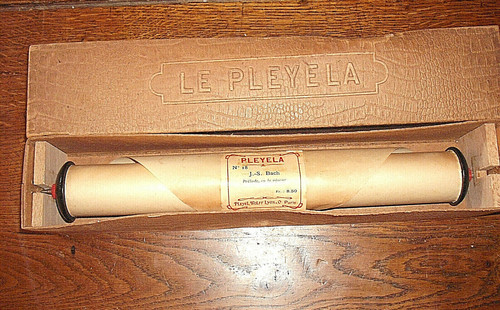Ancienne partition orgue - , de