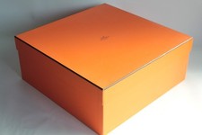 HERMES orange cardboard box 43x43x18 cm bag Kelly Birkin (71514)